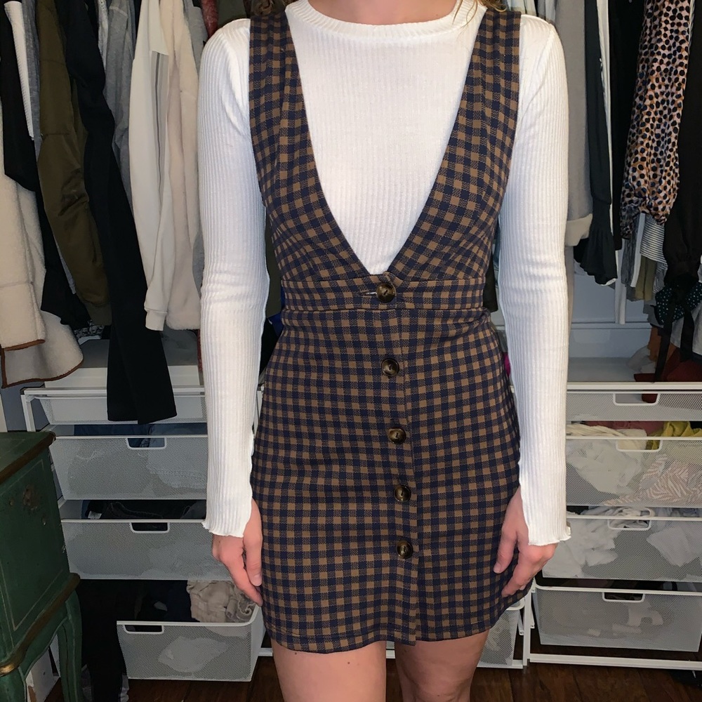 Patterned Topshop dress